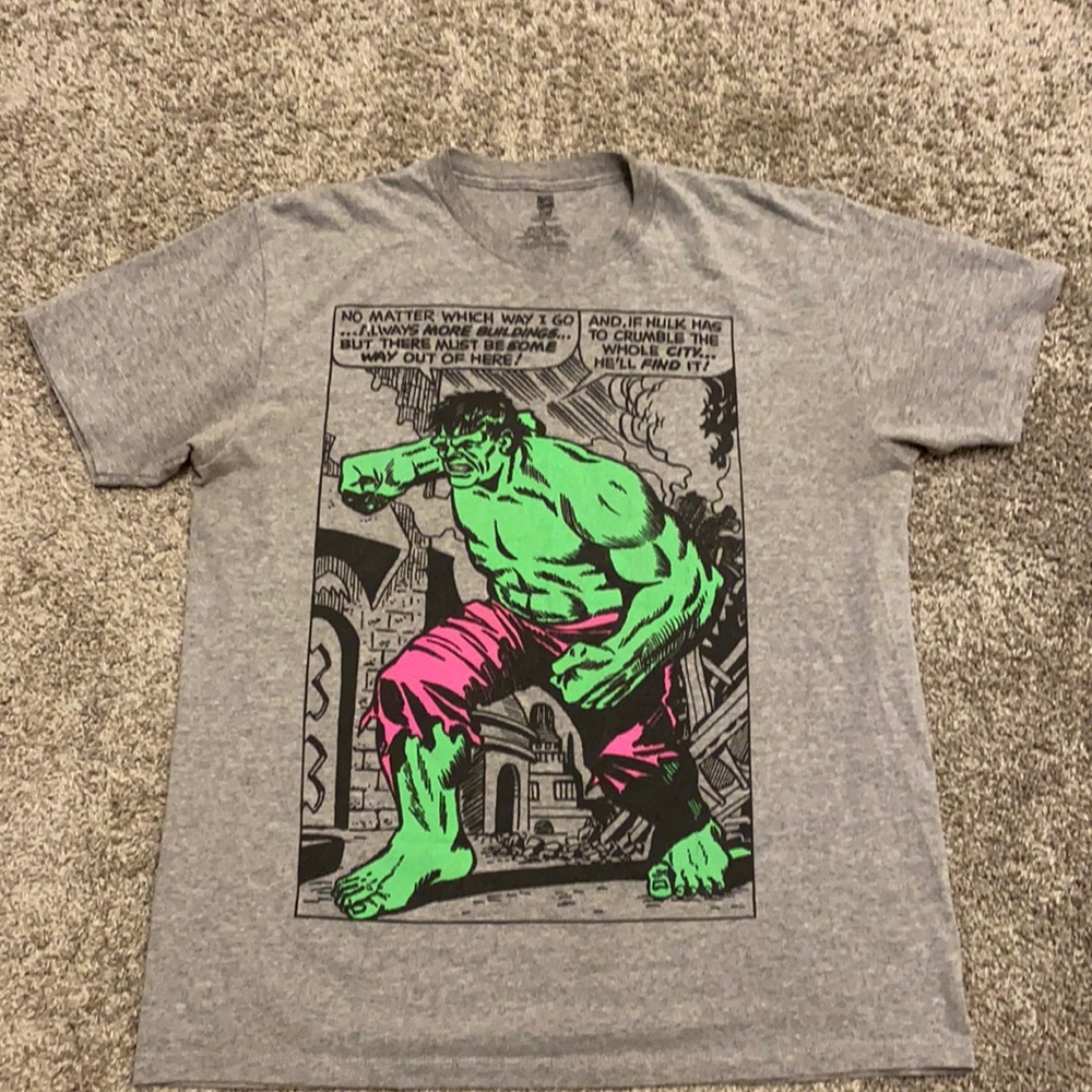 Marvel Hulk Tee Sz:Large
